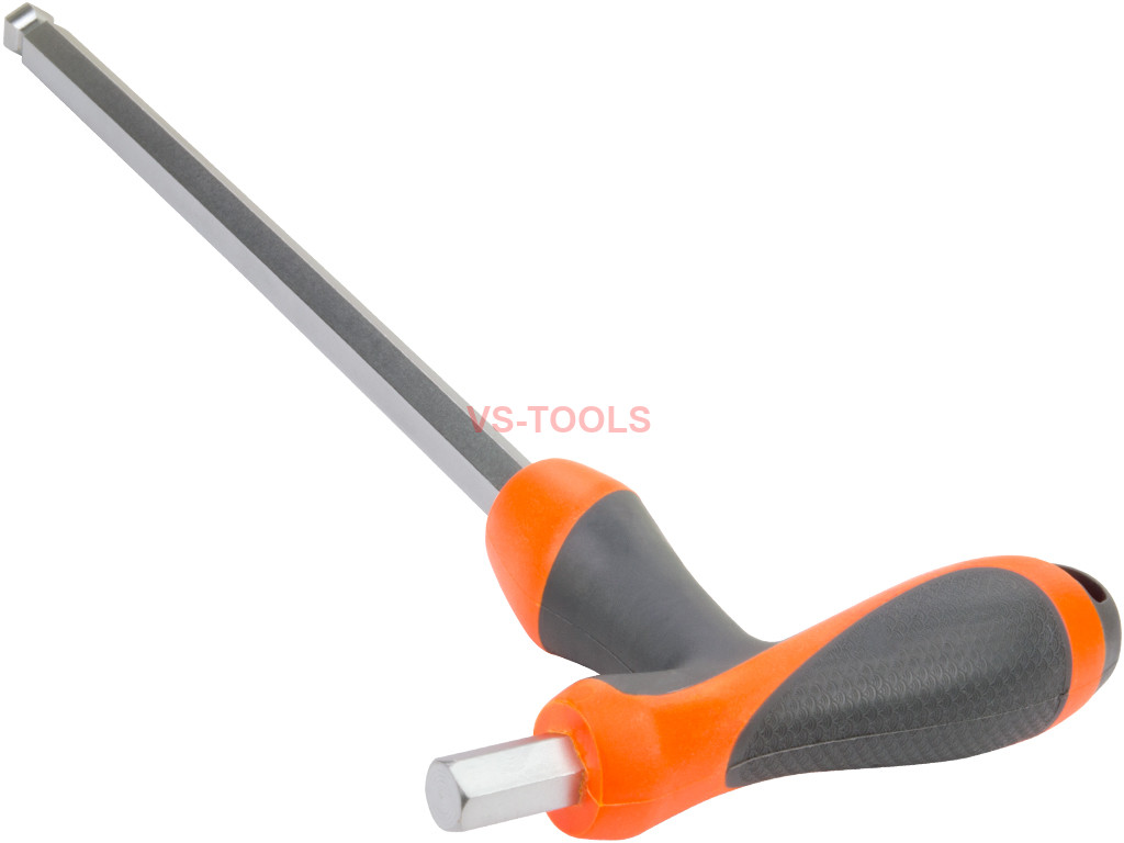 10mm THandle Hexagon Torque 6 Point Hex Key CRV Screwdriver Wrench eBay